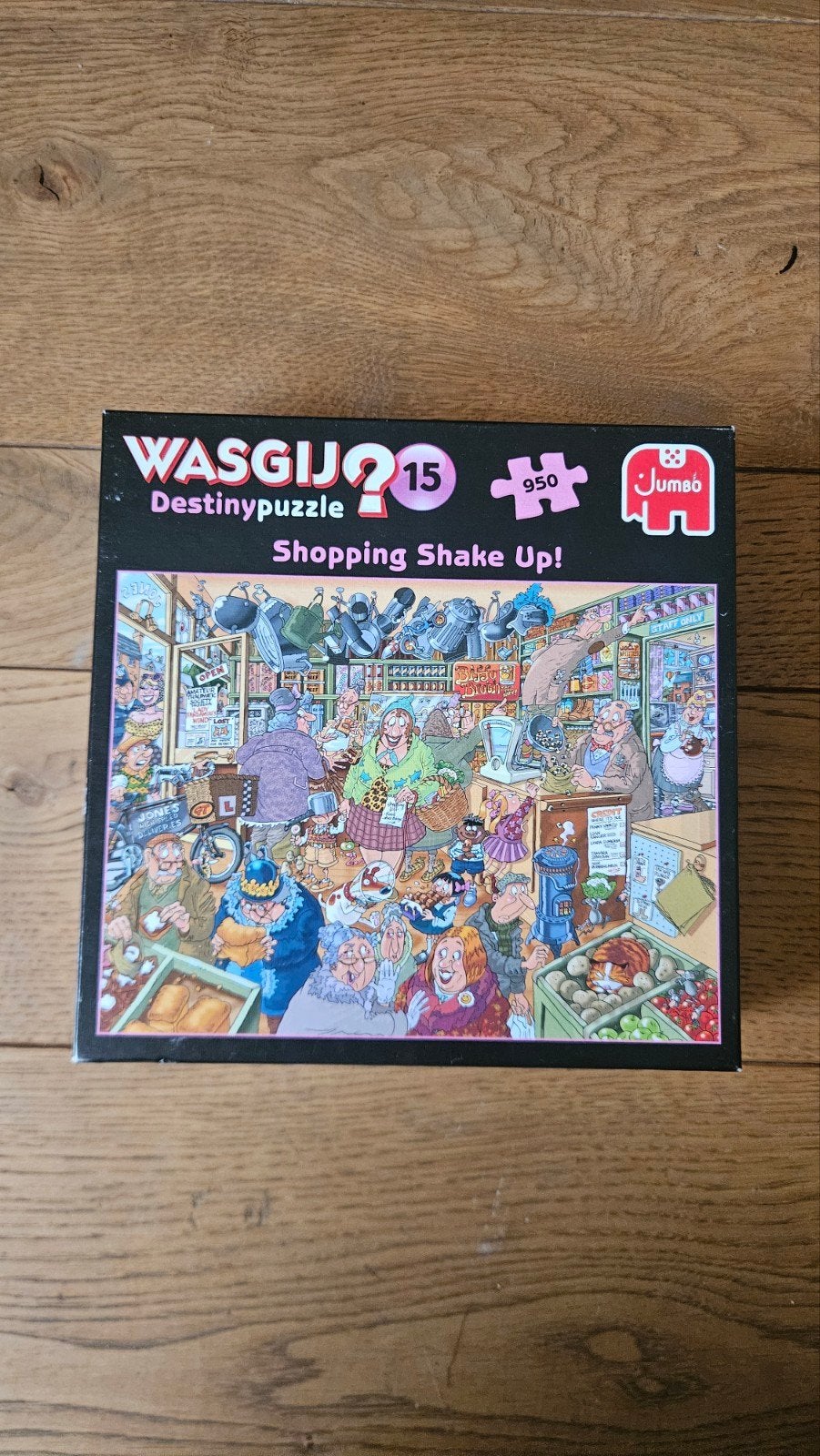 Wasgij? puzzel nr 15, Ophalen of Verzenden, 500 t/m 1500 stukjes, Zo goed als nieuw