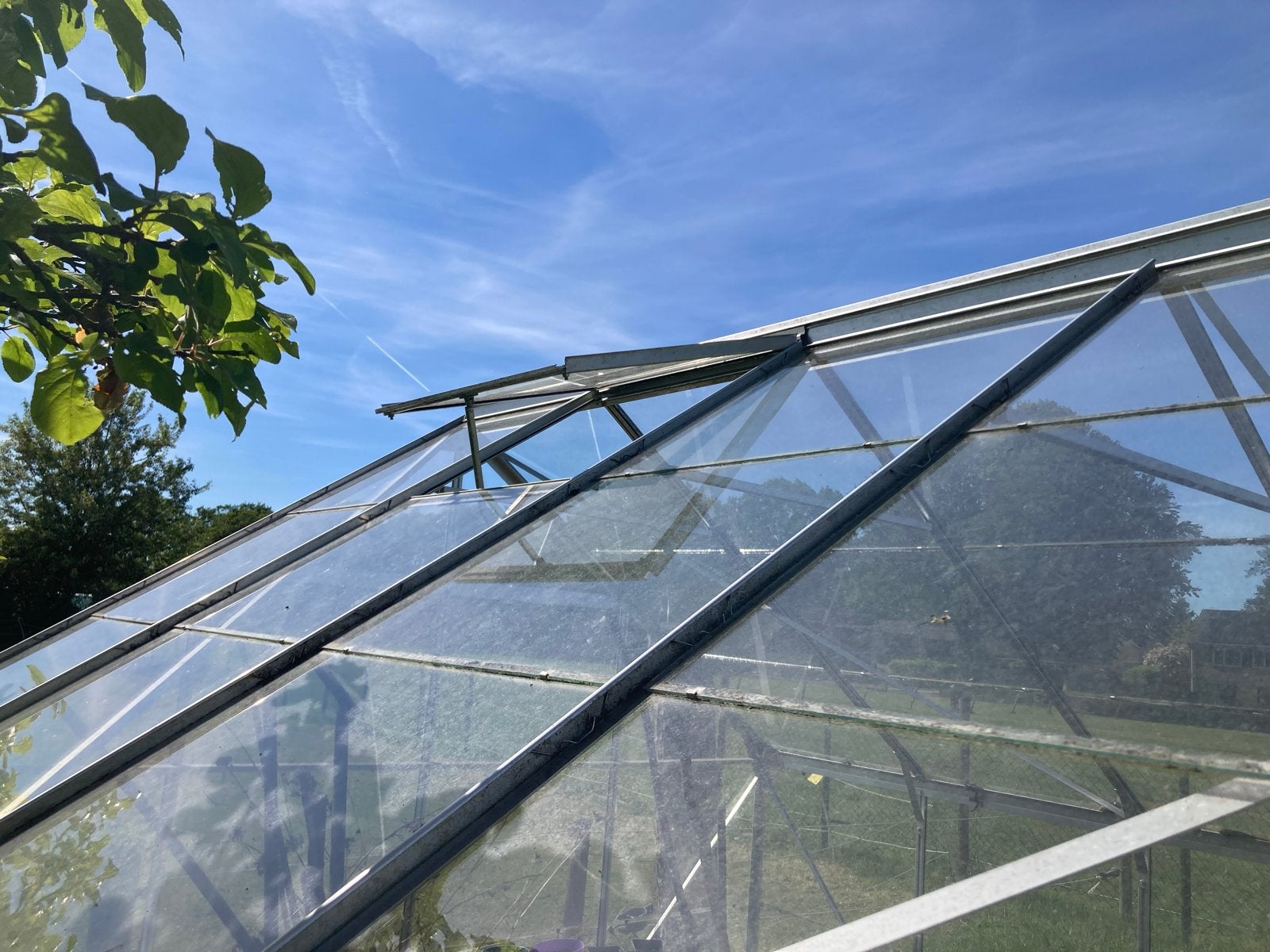 Vitavia Kweekkas (2018) - 2 ruitjes kapot, Ophalen, Gebruikt, Kweekkas, Glas