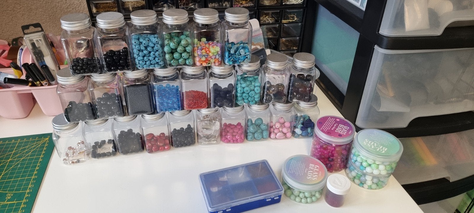 grote partij om sieraden te maken, Hobby en Vrije tijd, Kralen en Sieraden maken, Ophalen, Nieuw