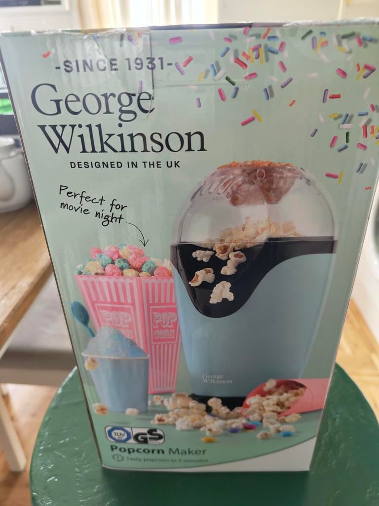 Popcorn maker, Ophalen