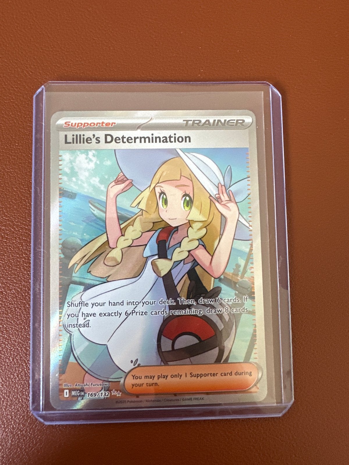 Lillie's Determination 169/132 Full Art Trainer Kaart, Hobby en Vrije tijd, Verzamelkaartspellen | Pokémon, Ophalen, Zo goed als nieuw