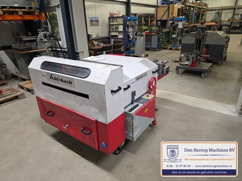Schlebach EHA RBM 25 SPA 30/80 Grunder decoiler set, Ophalen, Gebruikt
