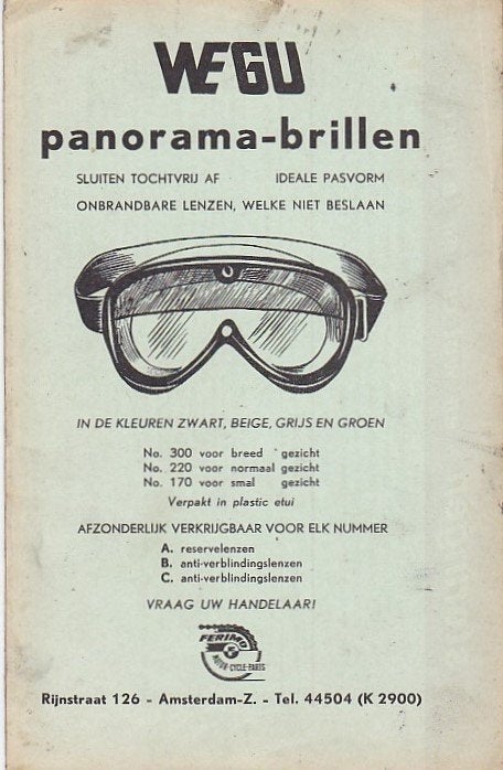 panorama bril brillen auto storingstabel, Verzenden, Zo goed als nieuw, Overige merken