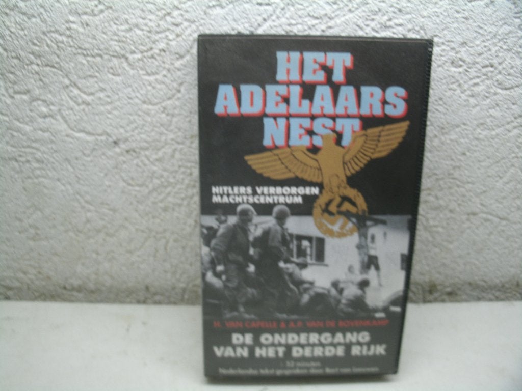 vhs 252b het adelaars nest de ondergang van het 3e rijk, Alle leeftijden, Ophalen of Verzenden, Zo goed als nieuw