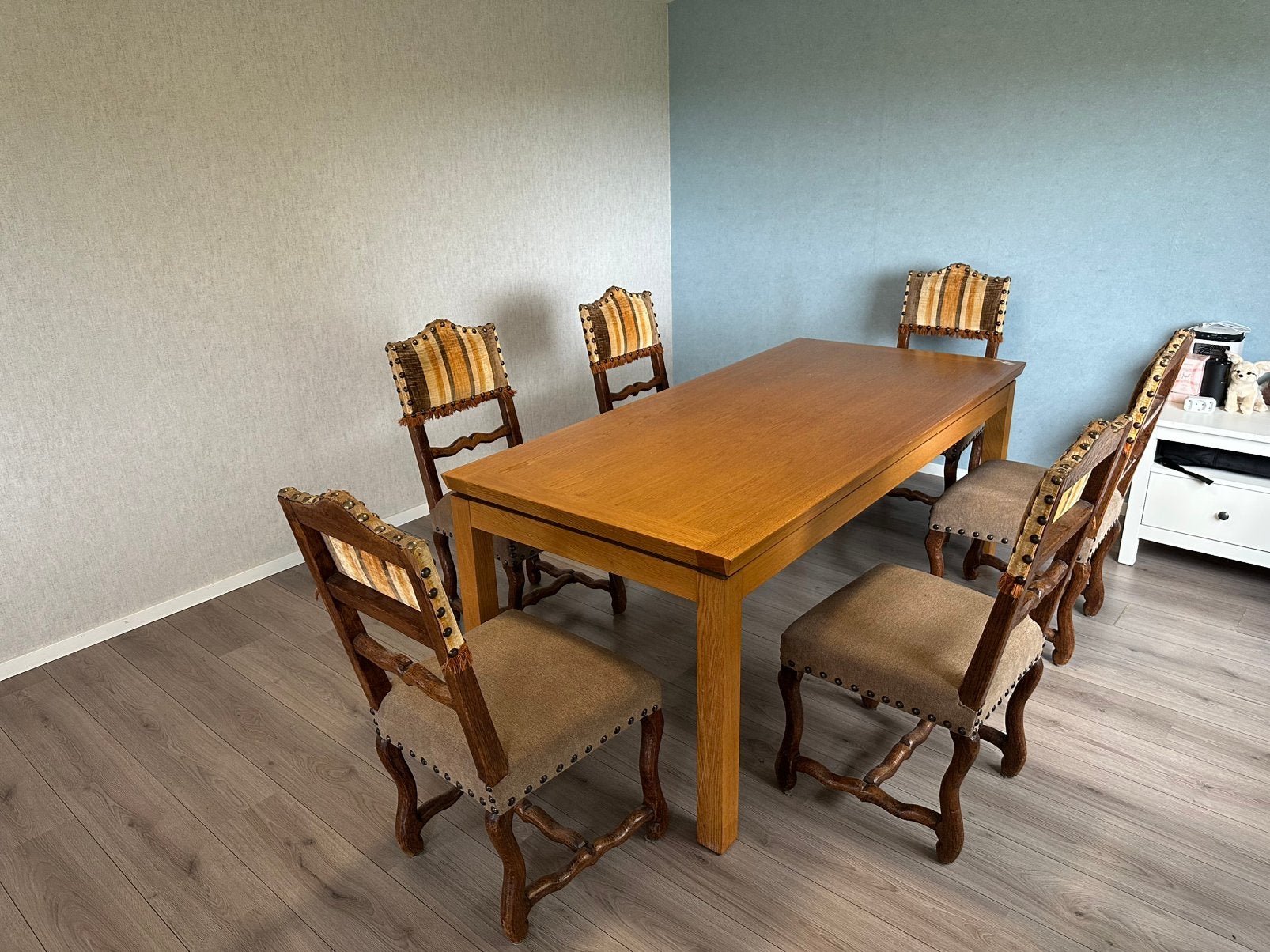 Antieke set van 6 stoelen – Lodewijk XIII stijl, 19e eeuw, Ophalen