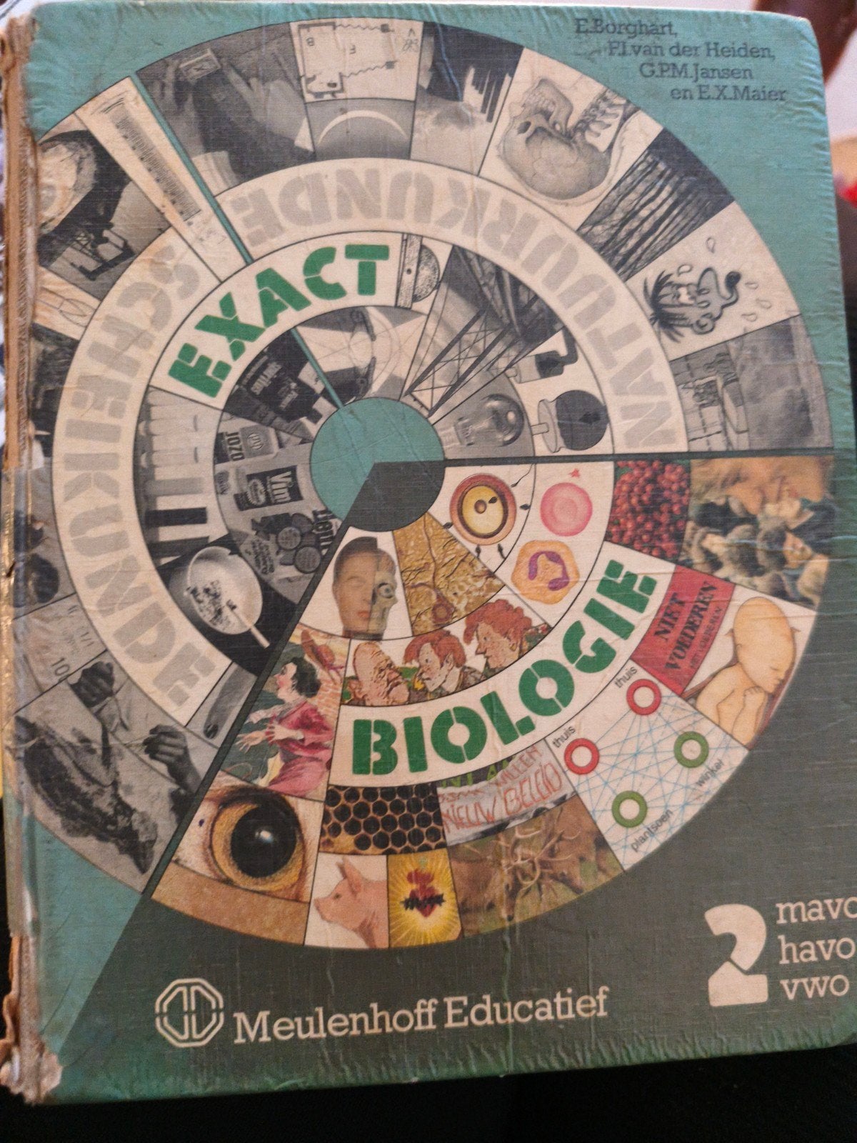 Exact Natuurkunde Scheikunde Biologie 2 MAVO HAVO VWO, Boeken, Biologie, Ophalen of Verzenden, E. Borghart, P.L. van der Heiden, G.P.M. Jansen, E.X. Maier