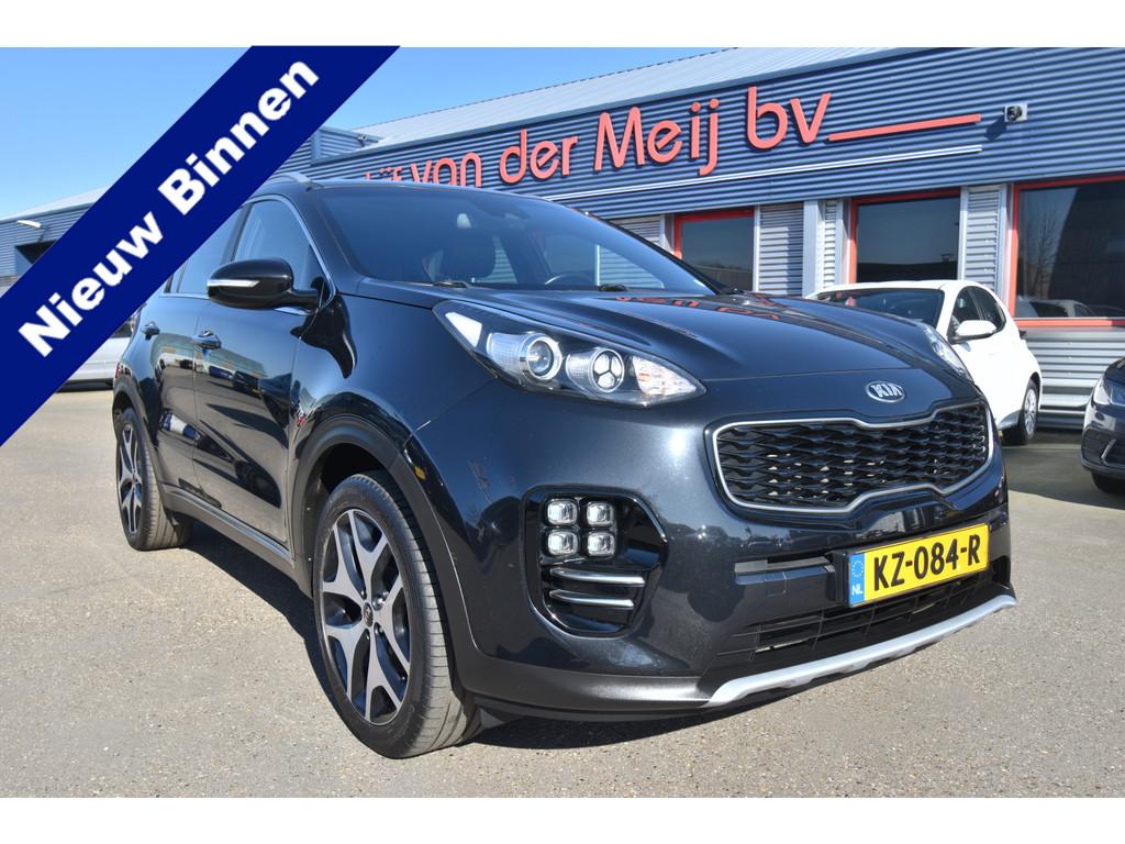 Kia Sportage 1.6 T-GDI GT-Line First Edition , TREKHAAK , CR, Voorwielaandrijving, Gebruikt, 4 cilinders, Zwart