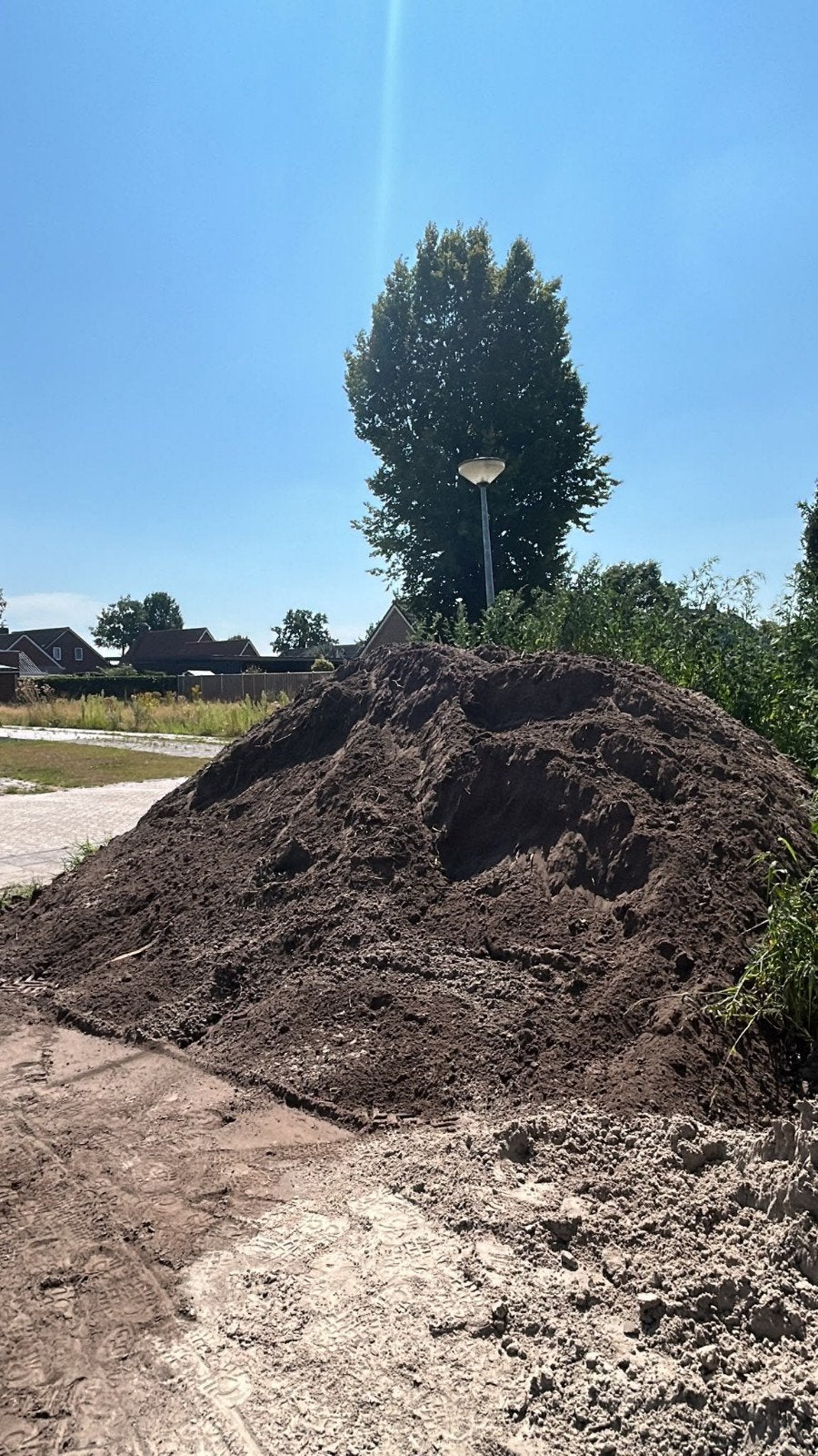 Gratis Zwart Ophoogzand/Tuinaarde af te halen, Tuin en Terras, Zand, Ophalen, Gebruikt, Ophoogzand