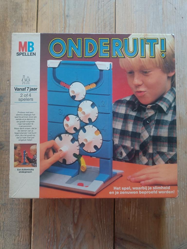 Onderuit., Hobby en Vrije tijd, Gezelschapsspellen | Overige, Ophalen of Verzenden, MB., MB., MB.