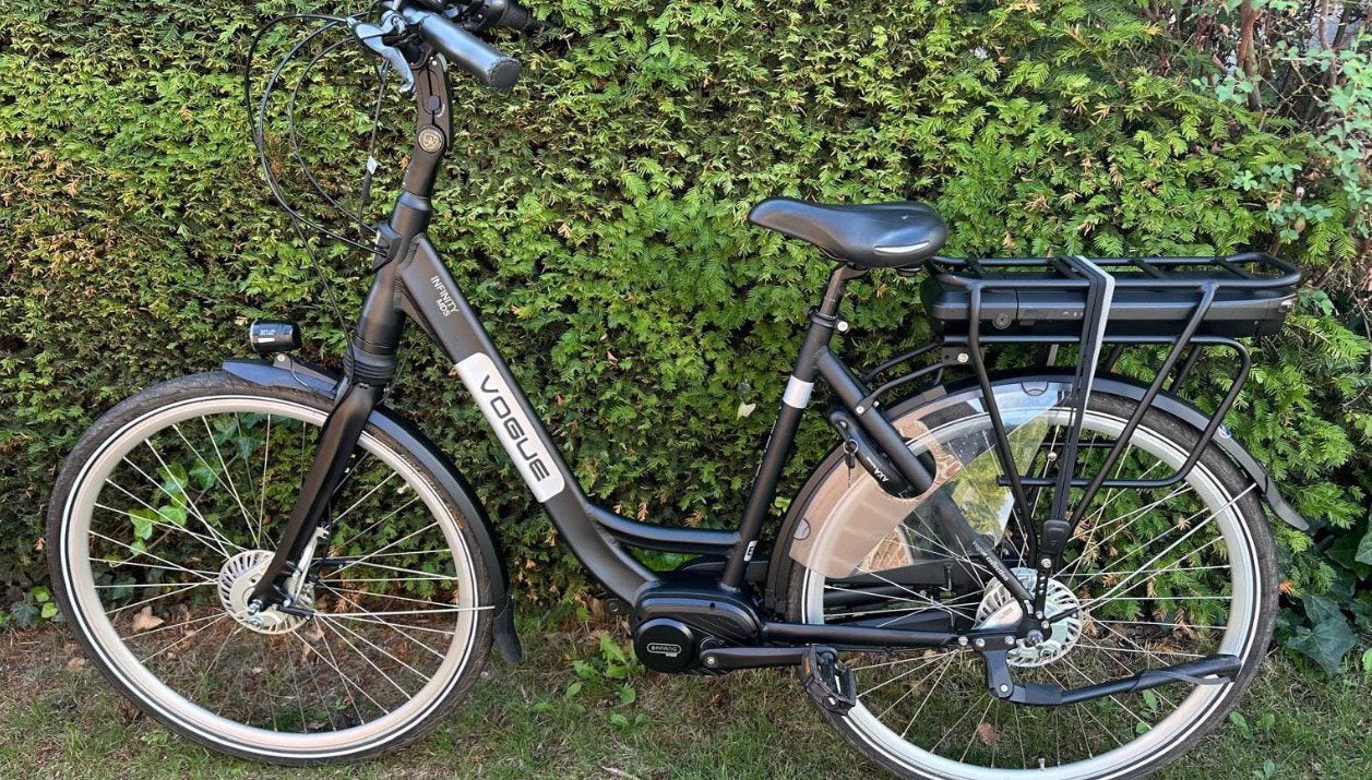 VOGUE elektrische fiets met M300 middenmotor (530 KM), Fietsen en Brommers, Ophalen, Zo goed als nieuw, Overige merken