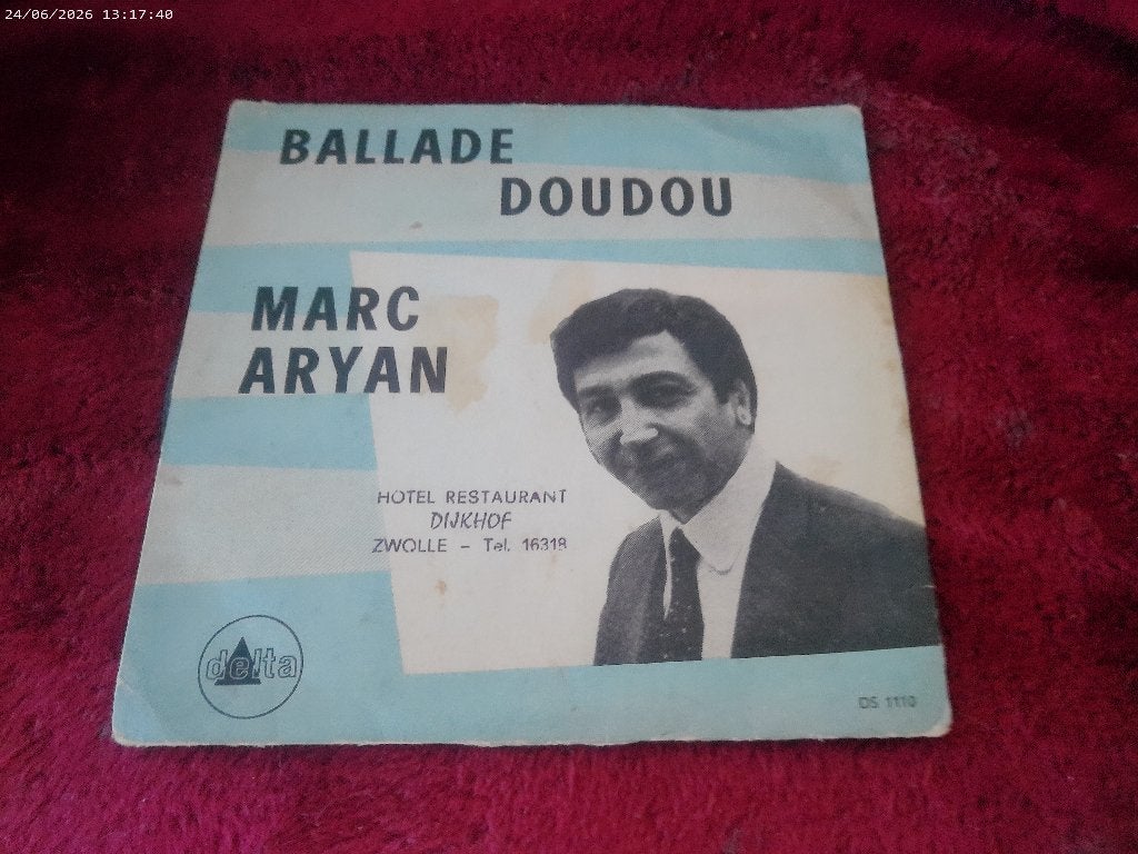 Marc Aryan - Ballade / Doudou, Cd's en Dvd's, Fotohoes, Ophalen of Verzenden, Gebruikt, Pop