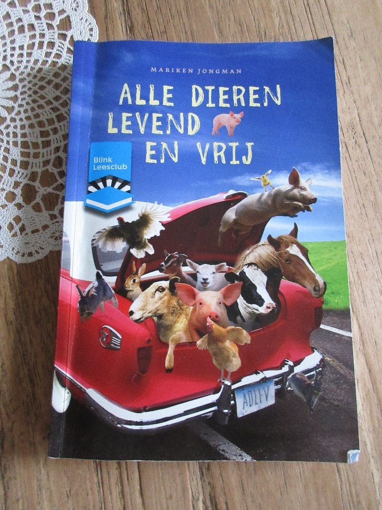 Alle dieren levend en vrij. Mariken Jongman, Ophalen of Verzenden, Gelezen, Jongman, Fictie algemeen