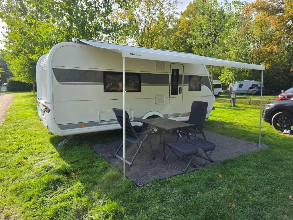Hobby Excellent 540 WFU (2025) – FULL OPTIONS, Caravans en Kamperen, Rondzit, Hobby, Frans bed, Particulier