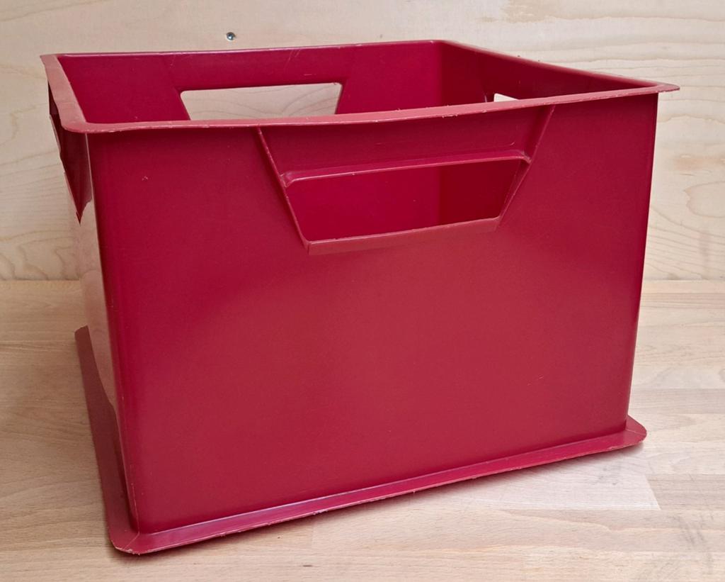 Tomada - LP kratje - rood, Ophalen of Verzenden, Huis en Inrichting