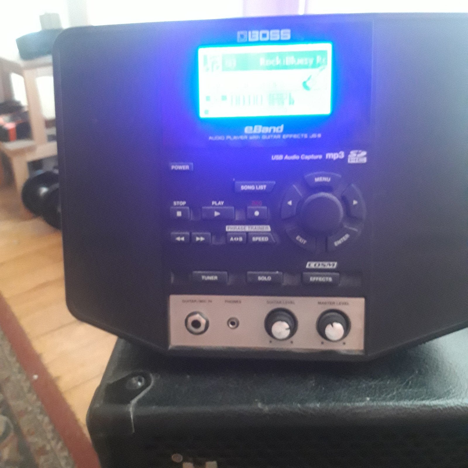 Boss eBand JS-8 Audio Player met Gitaar Effecten, Ophalen of Verzenden, Gebruikt