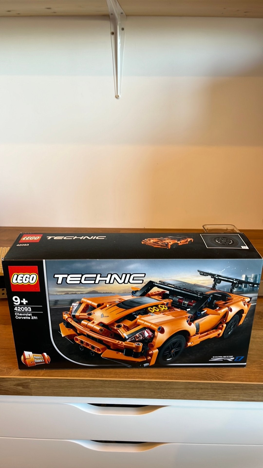 Lego technic 42093 chevrolet corvette ZR1 nieuw in doos, Ophalen of Verzenden, Zo goed als nieuw
