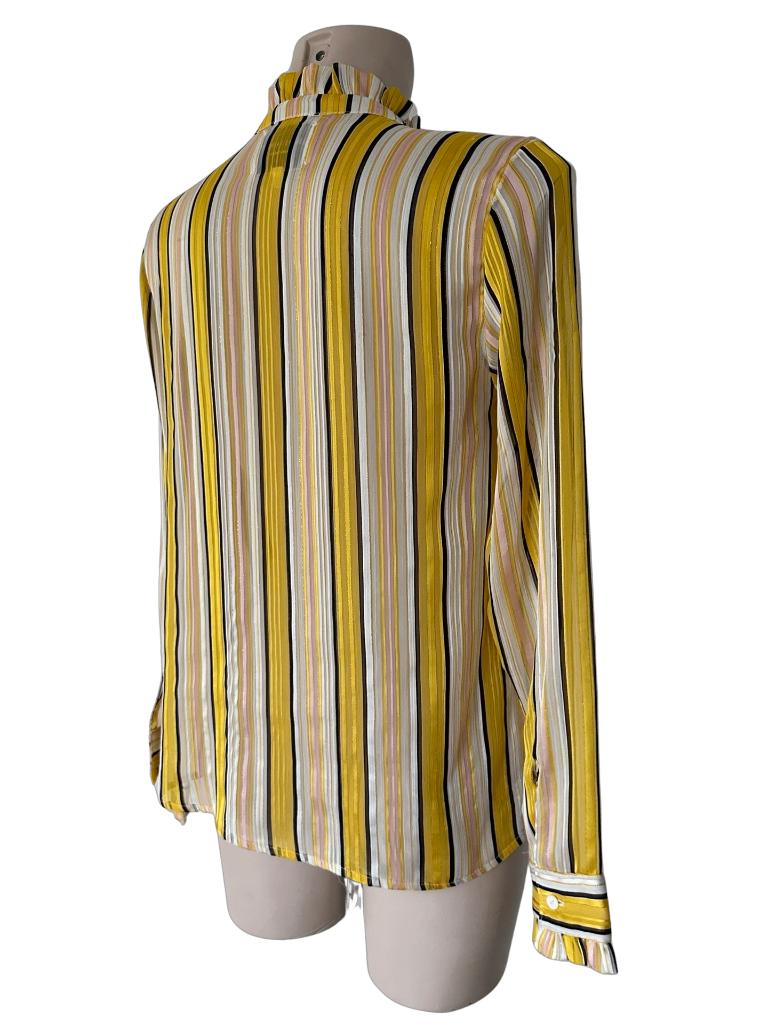 Lolly’s Laundry shirt lange mouw XS, Geel, Ophalen of Verzenden, Zo goed als nieuw, Maat 34 (XS) of kleiner