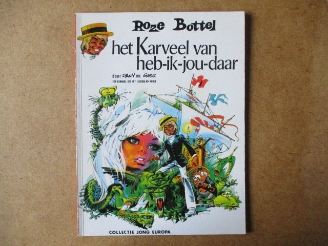adv7670 roze bottel adv12, Boeken, Stripboeken, Eén stripboek, Ophalen, Gelezen