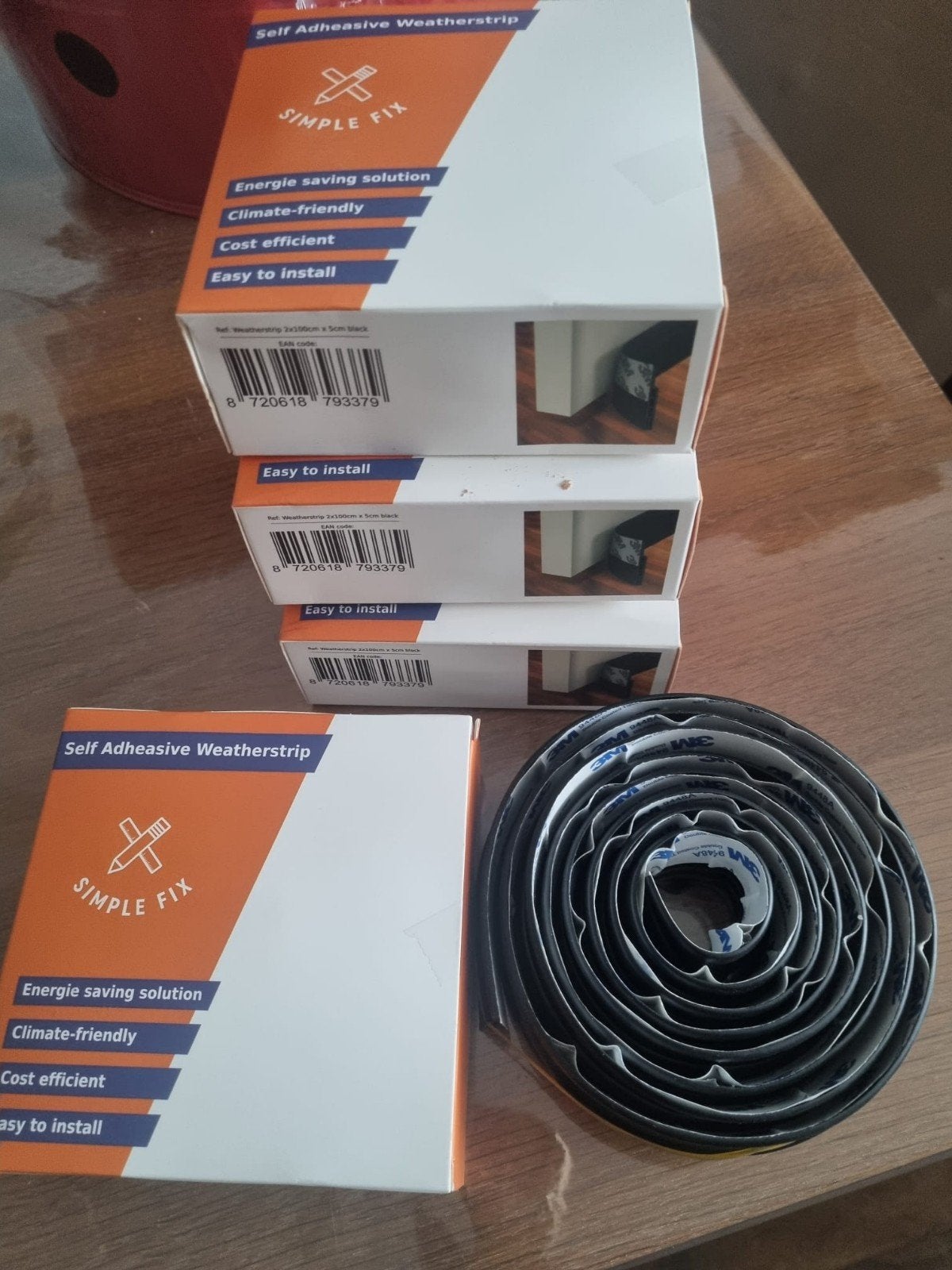 Simple fix tochtstrips, Ophalen of Verzenden, Nieuw