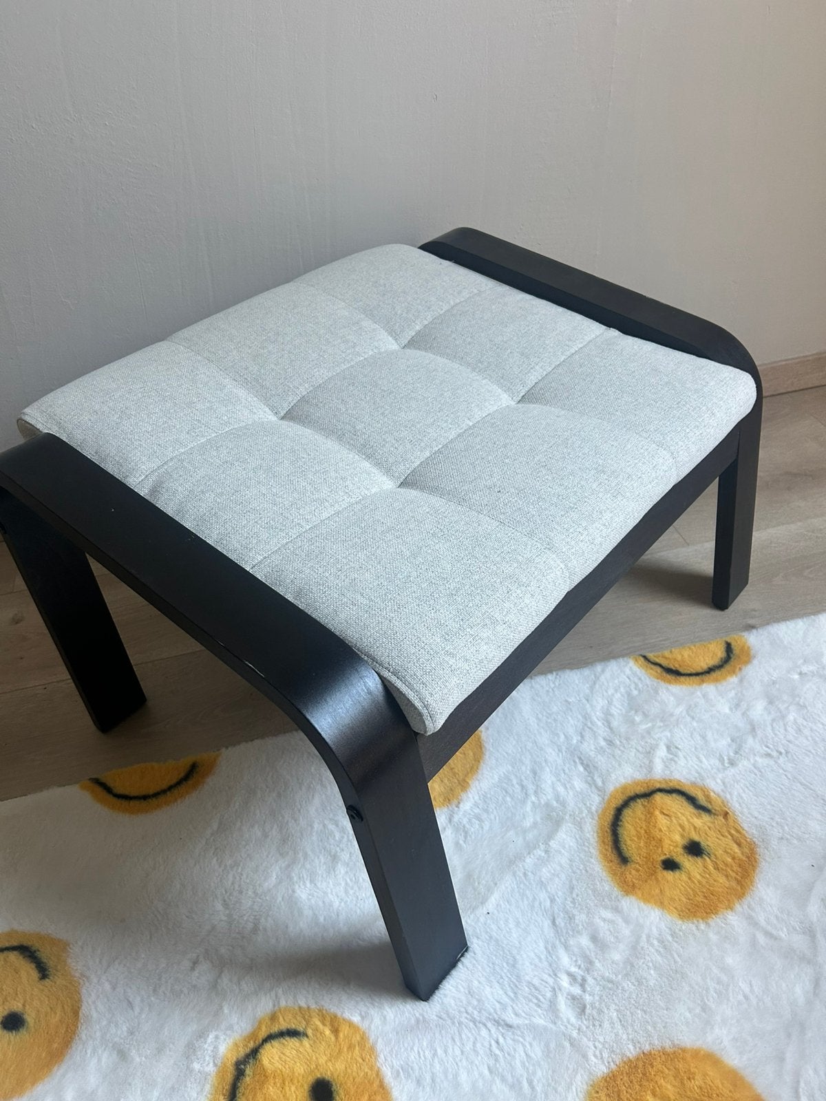 Ikea Poäng voetenbank, Ophalen, Zo goed als nieuw, Rechthoekig