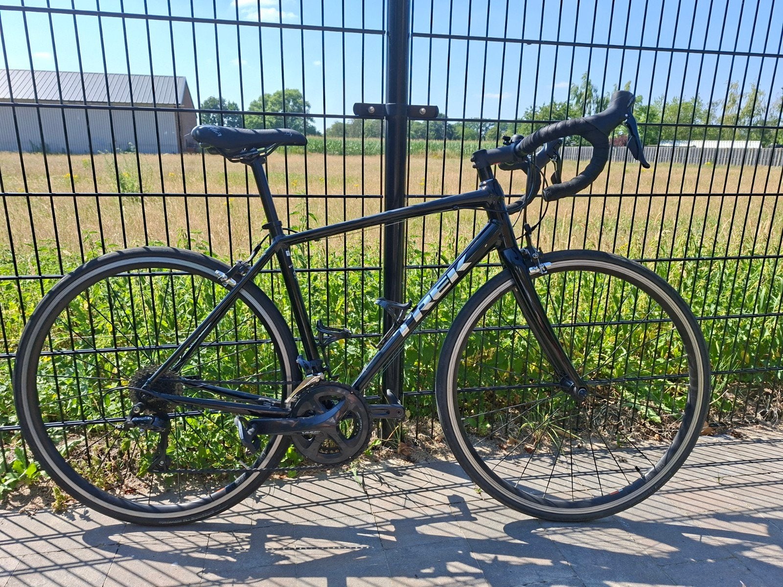 Trek Domane AL3 uit 2020, Fietsen en Brommers, 28 inch, Velgrem, Aluminium, 15 tot 20 versnellingen