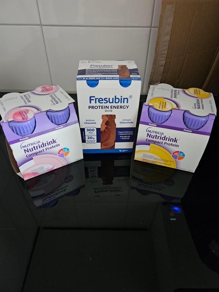 Nutridrink/Fresubin, Ophalen, Nieuw, Poeder of Drank