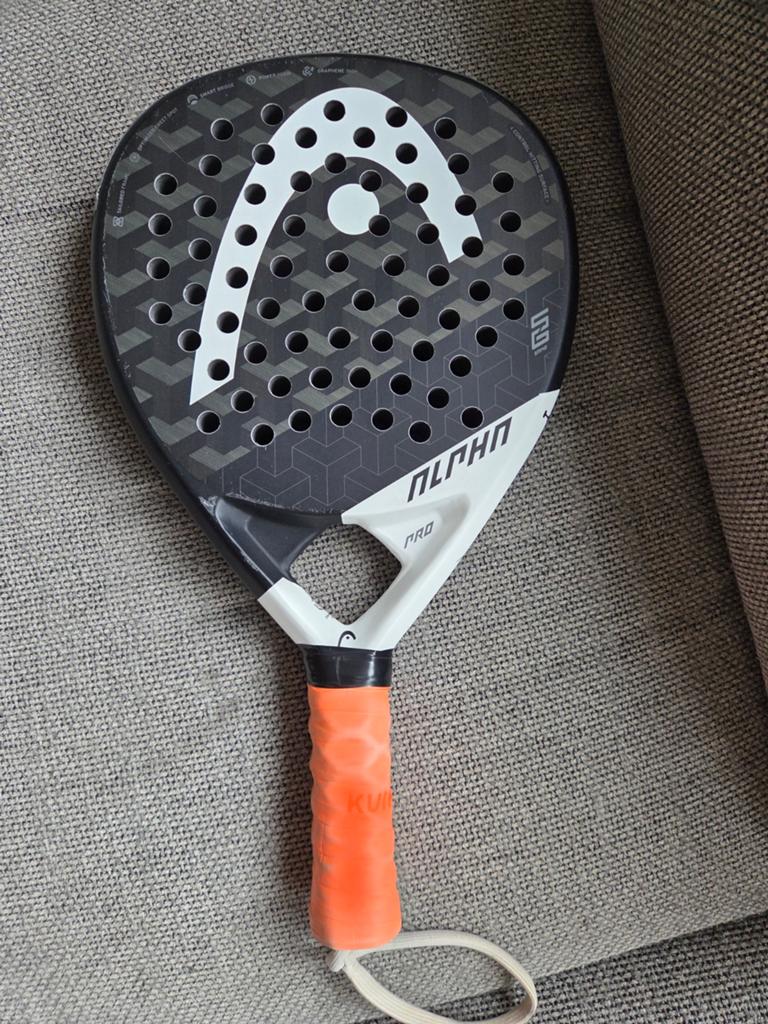 Head Graphene 360 Alpha Pro Padelracket, Ophalen, Gebruikt, Padelracket