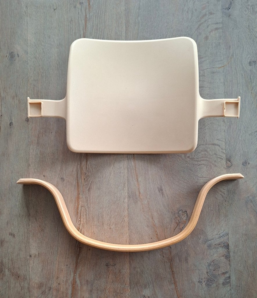 Stokke Tripp Trapp rugleuning en beugel, Ophalen of Verzenden, Gebruikt, Meegroeistoel