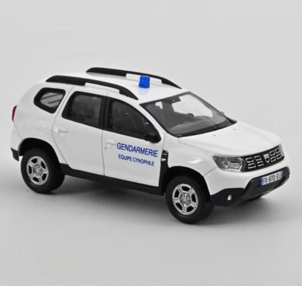 Dacia Duster '20 Gendarmerie Cynophile 1/43 Norev ref 509025, Verzenden, Nieuw, Auto, Norev