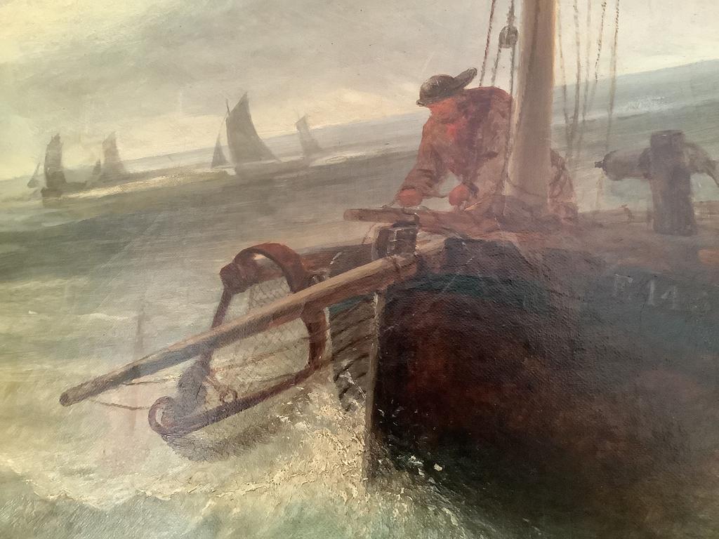 Indrukwekkend zeezicht, Antiek en Kunst, Kunst | Schilderijen | Klassiek, Ophalen