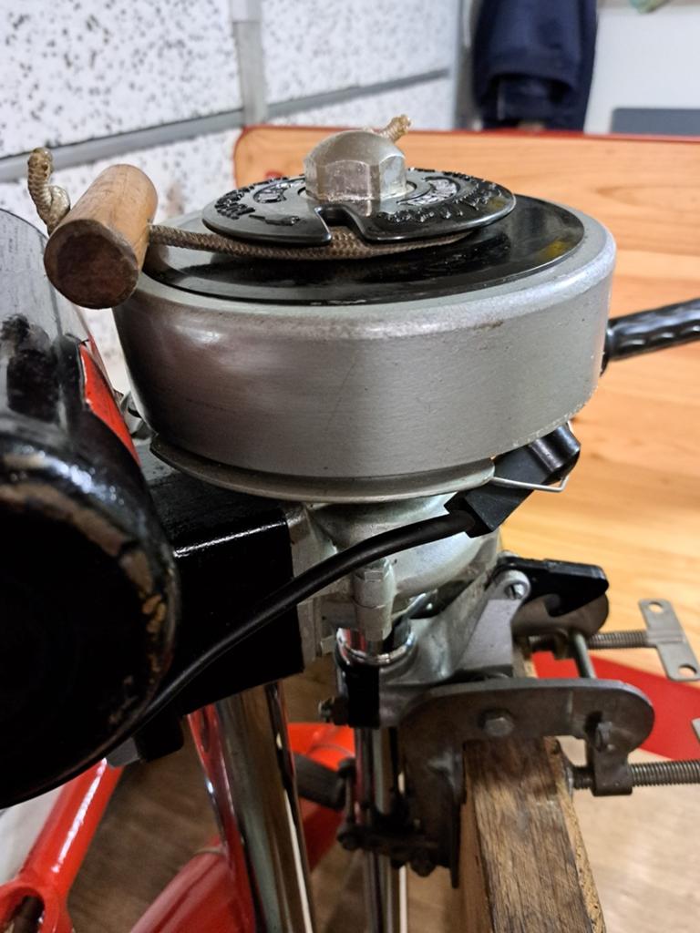 Seaqull buitenboordmotor, Ophalen, Zo goed als nieuw