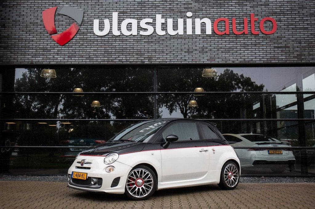 Fiat 500 1.4 T-Jet Abarth Turismo , 160pk, Leder, Airco,, Voorwielaandrijving, Euro 5, 15 km/l, 4 cilinders