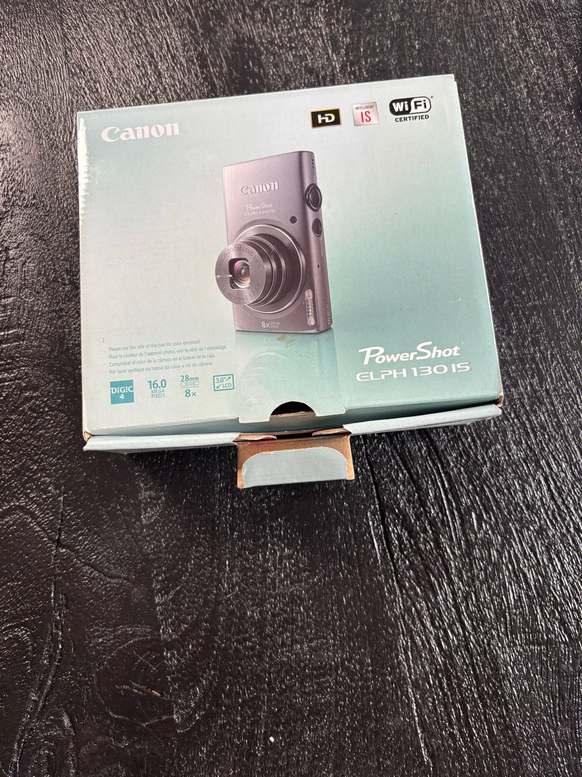 Canon PowerShot ELPH 130 IS Compactcamera - Zo goed als nieu, Canon, Oplader, Beeldstabilisatie, 16 megapixels