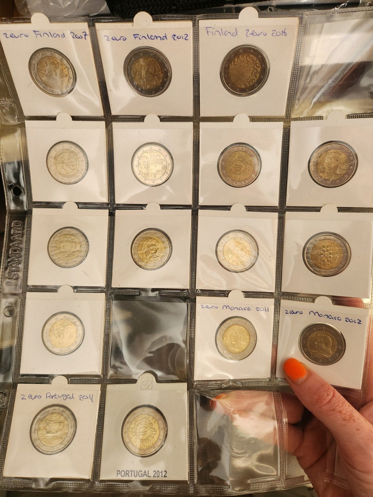 Diverse 2 Euromunten, Ophalen of Verzenden, Overige landen, 2 euro