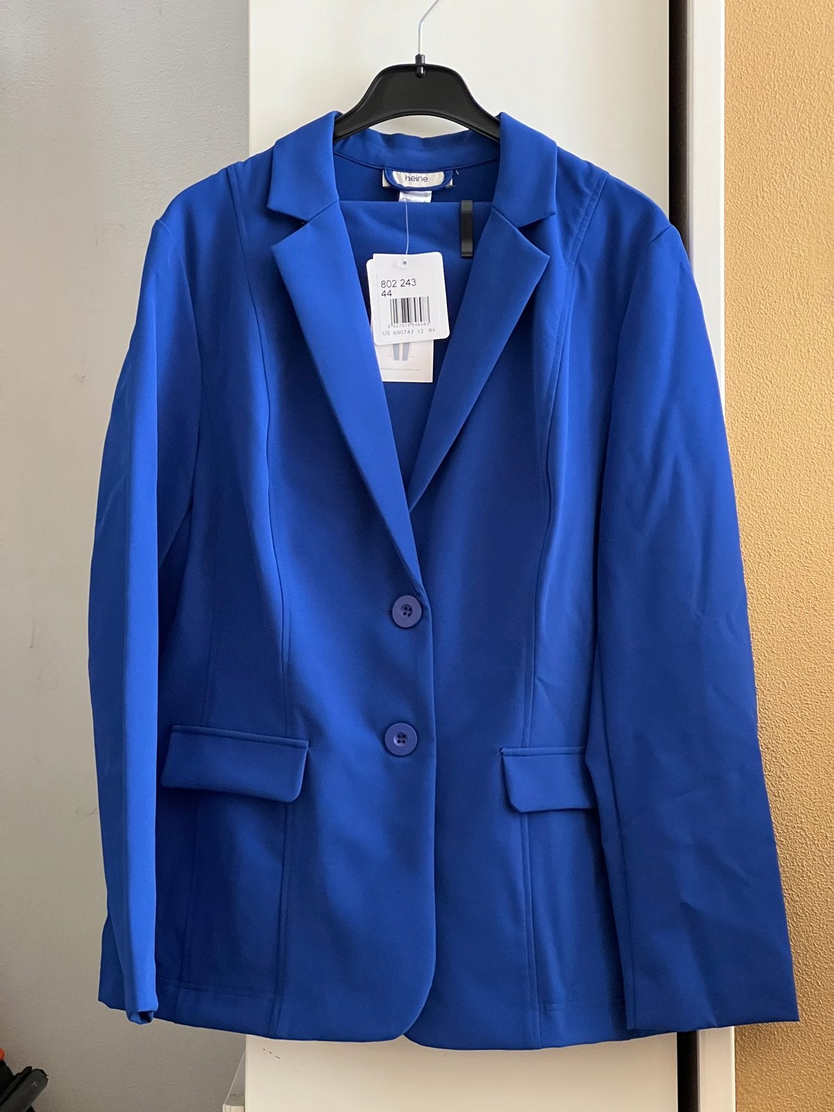 Heine Calea Kostuum/Pak - Nieuw met kaartjes, Kostuum of Pak, Blauw, Maat 42/44 (L), Nieuw