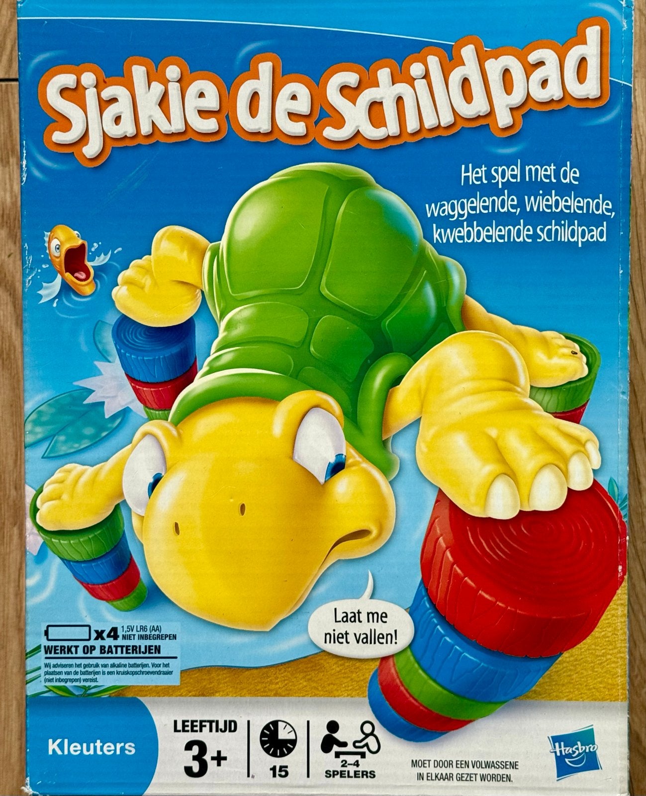 Sjakie de Schildpad: Waggelend, Wiebelend, Kwebbelend Spel, Ophalen of Verzenden, Zo goed als nieuw, Overige typen, Met geluid