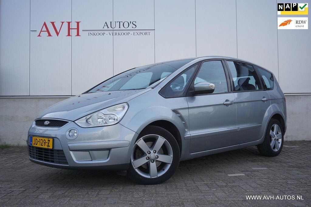 Ford S-Max 2.0-16V, Voorwielaandrijving, Stof, Gebruikt, 1505 kg
