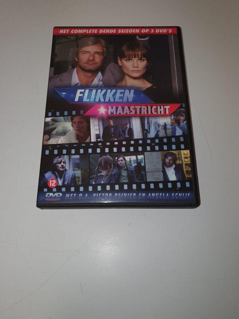 Flikken Maastricht seizoen 3 - Nieuwstaat - 3DVD Amaray box, Misdaad, Ophalen of Verzenden, Zo goed als nieuw, Vanaf 12 jaar
