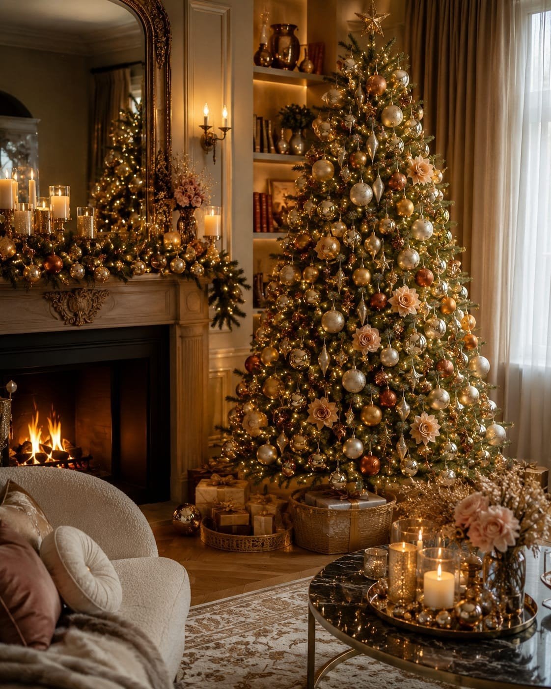 Mega pakket glazen kerstballen & kerstornamenten, Ophalen, Zo goed als nieuw