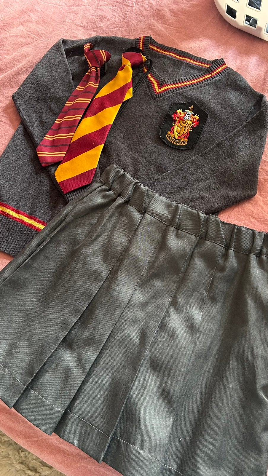 Harry potter outfit Hermelien 4 delig maat 152, Ophalen of Verzenden, Zo goed als nieuw, 146 t/m 152, Meisje