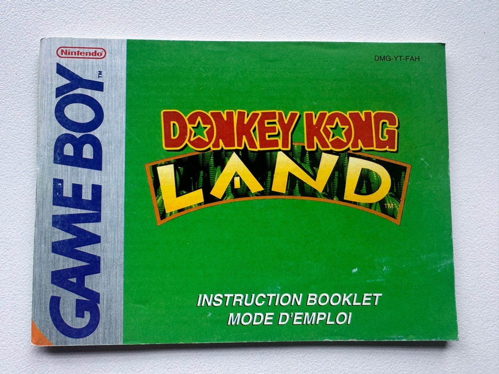 Donkey Kong Land Handleiding Game Boy, Spelcomputers en Games, Games | Nintendo Game Boy, Avontuur en Actie, Gebruikt, 1 speler
