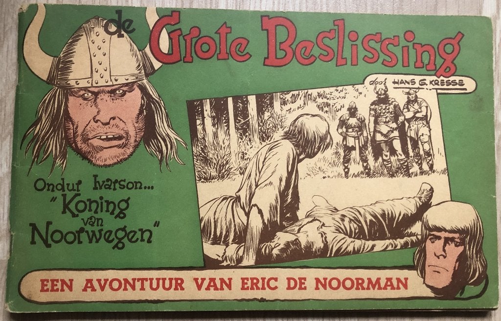 HANS G. KRESSE - ERIC DE NOORMAN - DE GROTE BESLISSING-, Eén stripboek, Ophalen of Verzenden, Zo goed als nieuw, HANS G. KRESSE