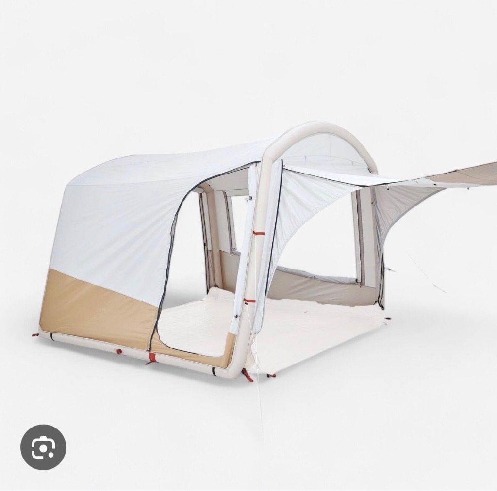 Quechua air second base connect fresh dag tent, Caravans en Kamperen, Ophalen of Verzenden, Gebruikt