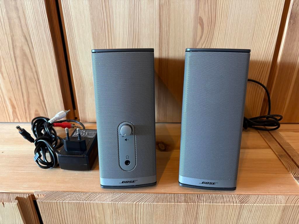 Bose Companion 2 Series II - PC multimedialuidsprekers, Ophalen of Verzenden, Zo goed als nieuw, Bose, 120 watt of meer