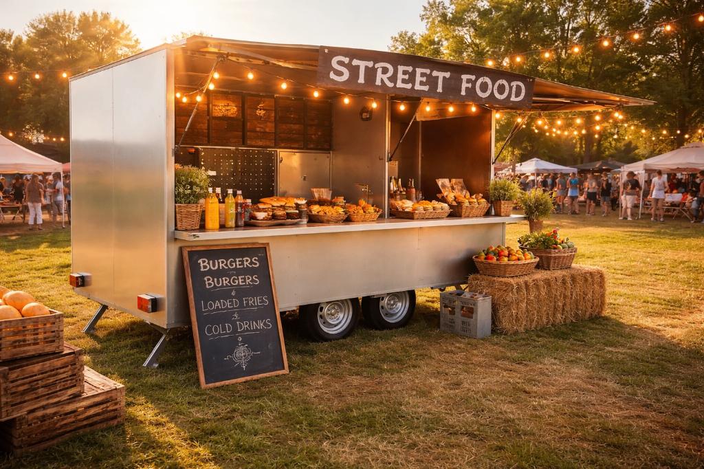 FOODTRAILER TE HUUR, Zakelijke goederen, Ophalen