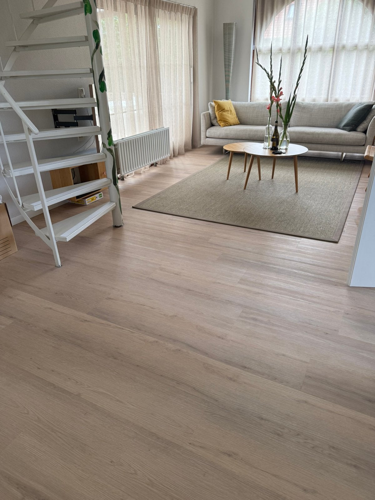 Gamma Manera PVC-clickvloer beige eiken, Ophalen, Zo goed als nieuw, Beige, Parket