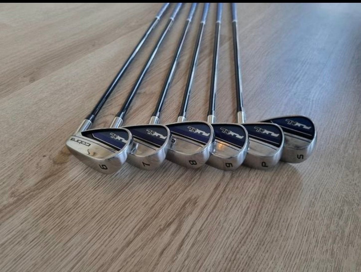 Cobra Golfset (IJzers 5-9,en Hybride), Ophalen, Gebruikt, Set