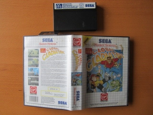 Global Gladiators Sega Master System Mastersystem, Spelcomputers en Games, Games | Sega, Gebruikt, 1 speler, Ophalen of Verzenden