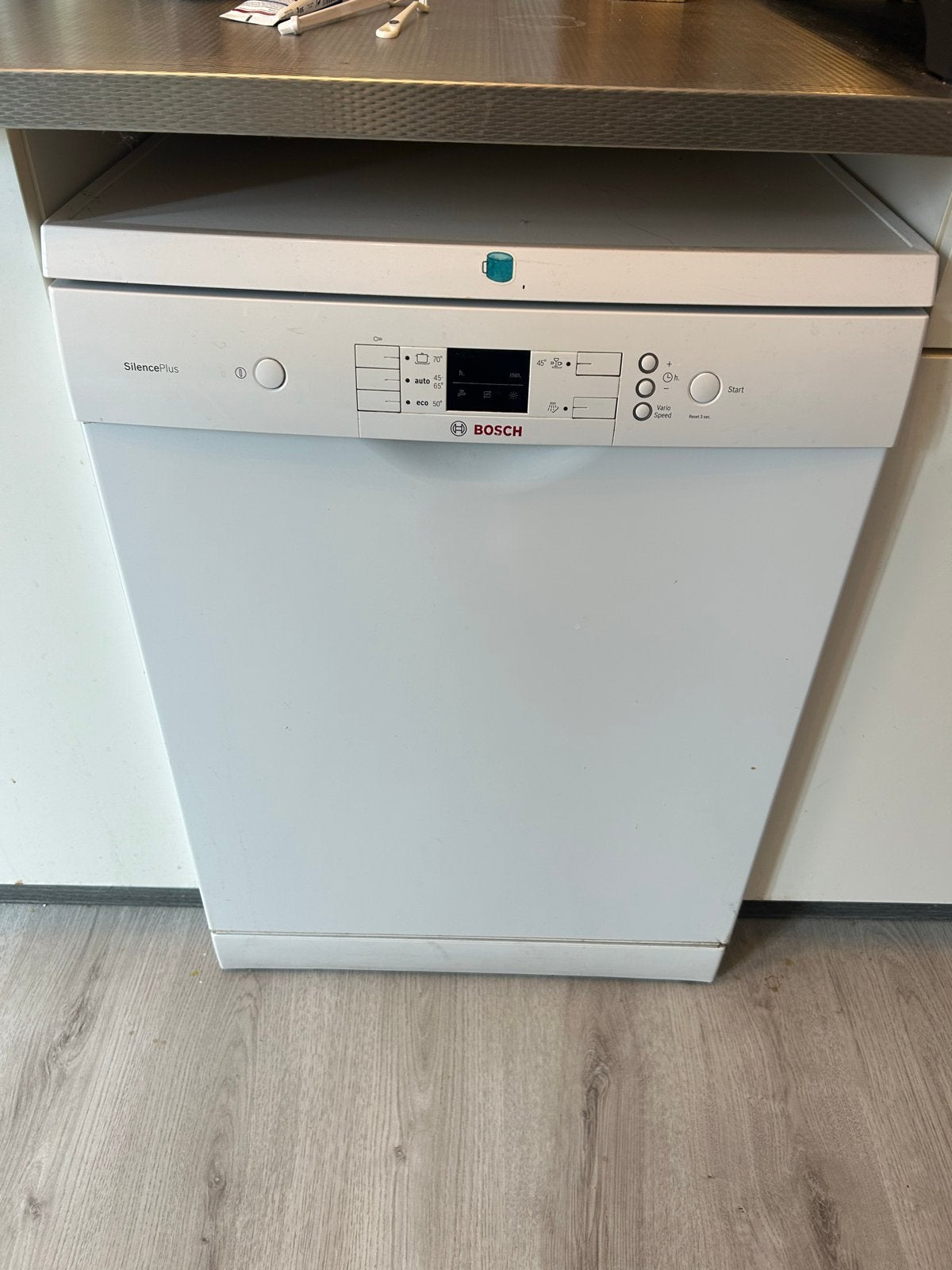 Stille Bosch SilencePlus vaatwasser - Goed onderhouden, Ophalen, Minder dan 85 cm, 60 cm of meer, Zo goed als nieuw