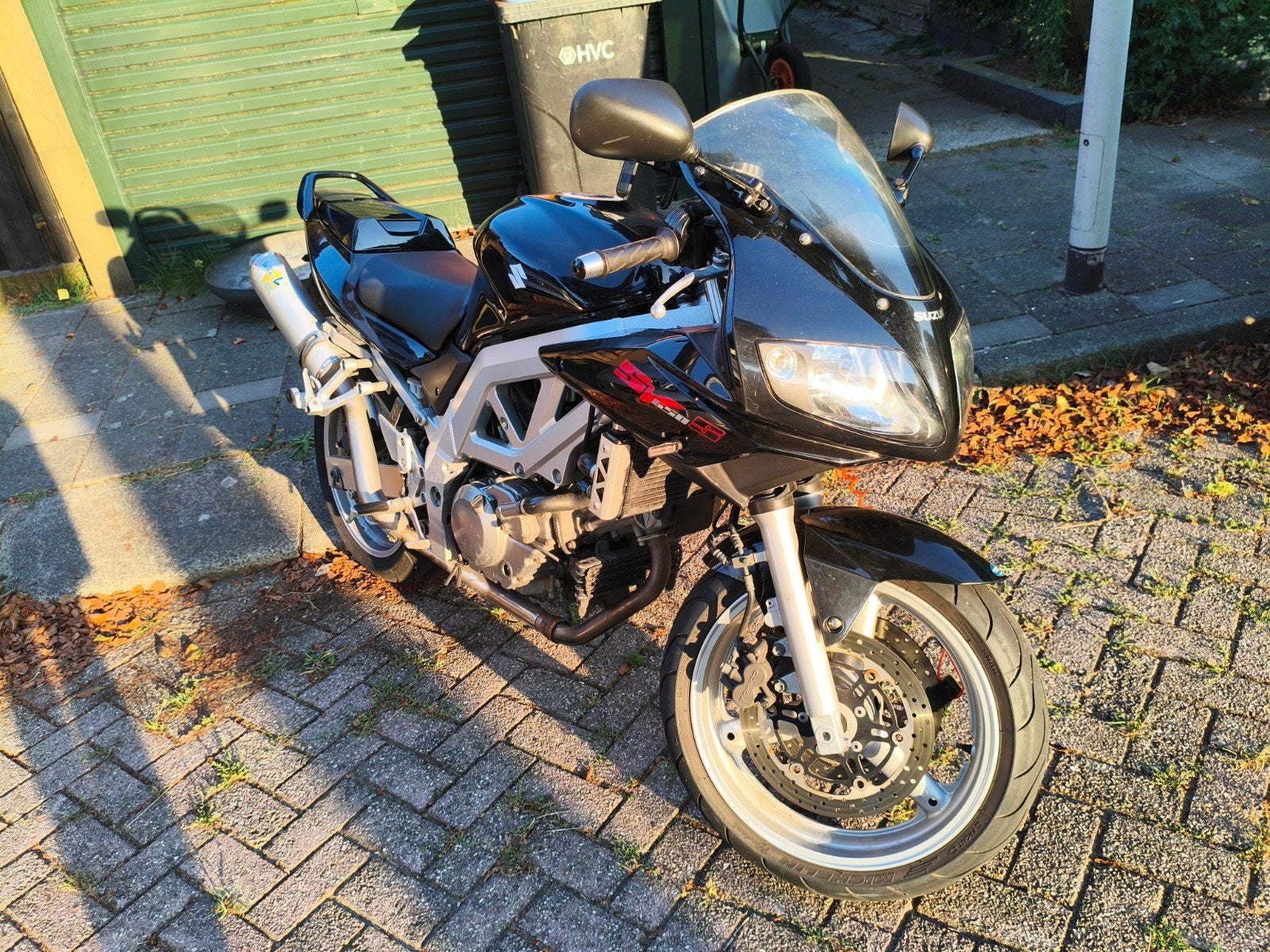 Suzuki SV650S Zwart - Zeer Goede Staat, Leovince SBK, Motoren, Sportuitlaat, Gebruikt, Sport, Particulier